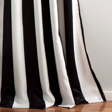 Cargar imagen en el visor de la galería, Wilbur Stripe Light Filtering Window Curtain Set
