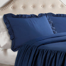 Cargar imagen en el visor de la galería, Ruffle Skirt Bedspread Set
