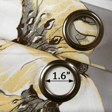 Cargar imagen en el visor de la galería, Delsey Floral Absolute Blackout Window Curtain Set
