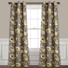 Load image into Gallery viewer, Delsey Floral Absolute Blackout Window Curtain Set
