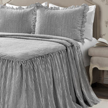 Load image into Gallery viewer, Ticking Stripe Bedspread Set
