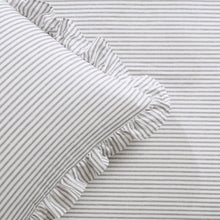 Load image into Gallery viewer, Ticking Stripe Bedspread Set
