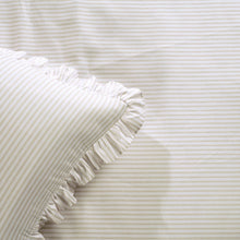 Load image into Gallery viewer, Ticking Stripe Bedspread Set
