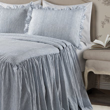 Load image into Gallery viewer, Ticking Stripe Bedspread Set
