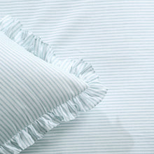 Load image into Gallery viewer, Ticking Stripe Bedspread Set
