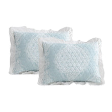 Carregar imagem no visualizador da galeria, Lucianna Ruffle Edge Cotton Bedspread Set
