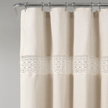 Load image into Gallery viewer, Dana Lace Shower Curtain
