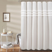 Load image into Gallery viewer, Ciel Tassel Shower Curtain
