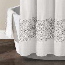 Load image into Gallery viewer, Scroll Medallion Shower Curtain
