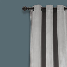 Carregar imagem no visualizador da galeria, Prima Velvet Solid Grommet Light Filtering Window Curtain Panel Set
