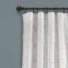 Carregar imagem no visualizador da galeria, Avon Chenille Trellis Window Curtain Panel Set
