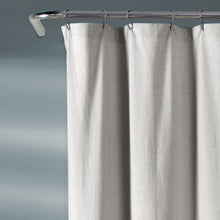 Carregar imagem no visualizador da galeria, Chenille Chevron Shower Curtain
