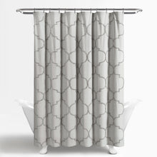 Load image into Gallery viewer, Avon Chenille Trellis Shower Curtain
