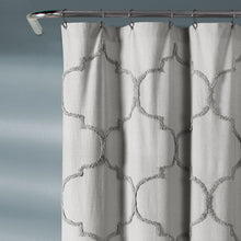 Load image into Gallery viewer, Avon Chenille Trellis Shower Curtain
