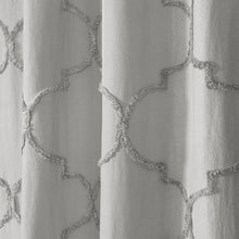 Load image into Gallery viewer, Avon Chenille Trellis Shower Curtain
