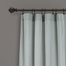 Carregar imagem no visualizador da galeria, Chenille Chevron Window Curtain Panel Set
