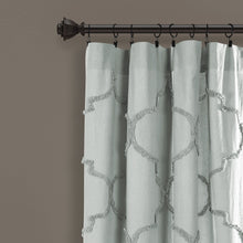 Carregar imagem no visualizador da galeria, Avon Chenille Trellis Window Curtain Panel Set
