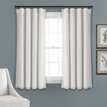 Load image into Gallery viewer, Rosalie Faux Linen Window Panel Set
