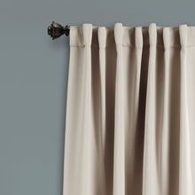 Load image into Gallery viewer, Insulated Back Tab Blackout Curtain Panel Set
