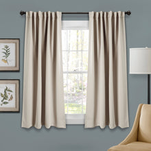 Load image into Gallery viewer, Insulated Back Tab Blackout Curtain Panel Set
