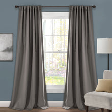 Load image into Gallery viewer, Insulated Back Tab Blackout Curtain Panel Set
