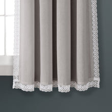 Load image into Gallery viewer, Rosalie Faux Linen Window Panel Set
