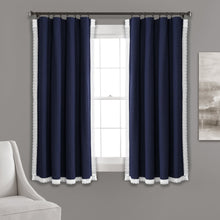 Load image into Gallery viewer, Rosalie Faux Linen Window Panel Set
