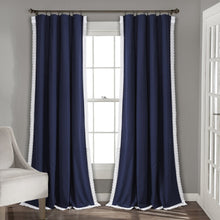 Carregar imagem no visualizador da galeria, Rosalie Faux Linen Window Panel Set
