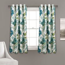 Load image into Gallery viewer, Floral Paisley Light Filtering Window Curtain Set
