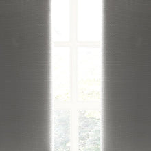 Load image into Gallery viewer, Faux Linen Absolute Blackout Window Curtain Panel
