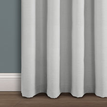 Load image into Gallery viewer, Faux Linen Absolute Blackout Window Curtain Panel
