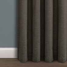 Load image into Gallery viewer, Faux Linen Absolute Blackout Window Curtain Panel
