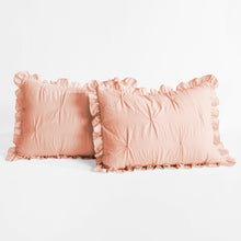 Cargar imagen en el visor de la galería, Ravello Pintuck Ruffle Skirt Bedspread Set
