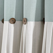 Load image into Gallery viewer, Linen Button Shower Curtain
