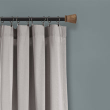 Carregar imagem no visualizador da galeria, Linen Button Window Curtain Panel
