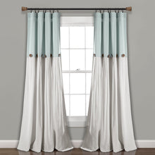 Carregar imagem no visualizador da galeria, Linen Button Window Curtain Panel
