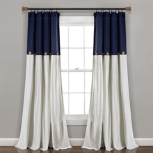 Carregar imagem no visualizador da galeria, Linen Button Window Curtain Panel
