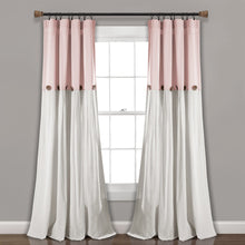 Carregar imagem no visualizador da galeria, Linen Button Window Curtain Panel
