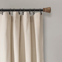 Carregar imagem no visualizador da galeria, Linen Button Window Curtain Panel
