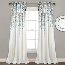 Load image into Gallery viewer, Weeping Flower Light Filtering Window Curtain Set
