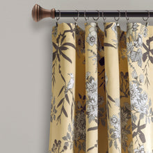 Load image into Gallery viewer, Botanical Garden Light Filtering Window Curtain Panel Set
