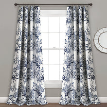 Load image into Gallery viewer, Botanical Garden Light Filtering Window Curtain Panel Set
