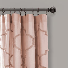 Cargar imagen en el visor de la galería, Avon Chenille Trellis Window Curtain Panel Set
