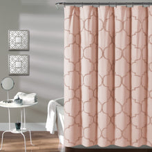 Load image into Gallery viewer, Avon Chenille Trellis Shower Curtain
