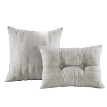 Cargar imagen en el visor de la galería, Farmhouse Seersucker 5 Piece Comforter Set
