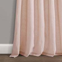 Carregar imagem no visualizador da galeria, Burlap Knotted Tab Top Window Curtain Panel Set
