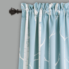 Cargar imagen en el visor de la galería, Bird on the Tree Light Filtering Window Curtain Set
