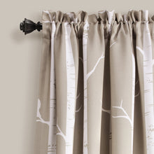 Carregar imagem no visualizador da galeria, Bird on the Tree Light Filtering Window Curtain Set
