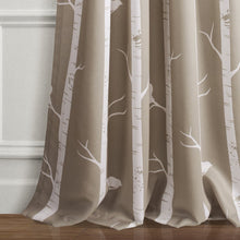 Cargar imagen en el visor de la galería, Bird on the Tree Light Filtering Window Curtain Set
