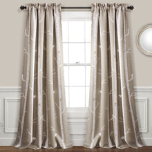 Carregar imagem no visualizador da galeria, Bird on the Tree Light Filtering Window Curtain Set
